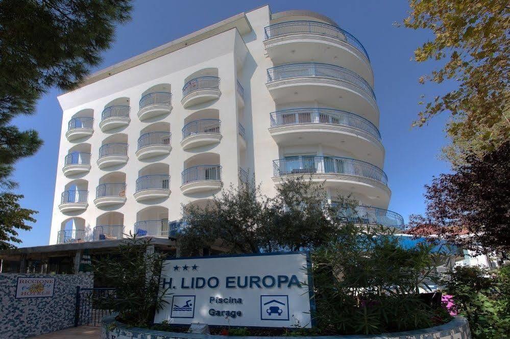 Hotel Lido Europa Riccione Luaran gambar